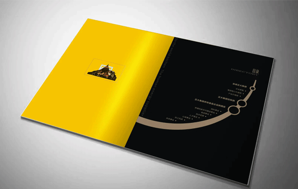 平面設計畫冊設計企業畫冊的行業特點